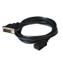 CABLE DVI-D TO HDMI 2M/M/F CAC-1211 CLUB3D CABLE DVI-D TO HDMI 2M/M/F CAC-1211 CLUB3D
