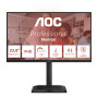 LCD Monitor, AOC, 60.5 cm (23.8), 1920 x 1080 pixels, Full HD, Native aspect ratio 16:9, LED, Flat, 24E4U