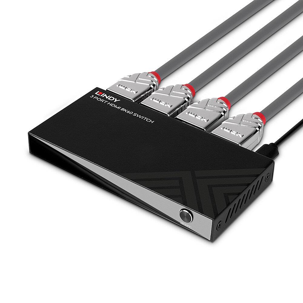 VIDEO SWITCH HDMI 3PORT/38369 LINDY VIDEO SWITCH HDMI 3PORT/38369 LINDY