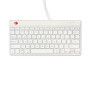 KEYBOARD COMPACT BREAK ENG/WHITE RGOCOUSWDWH R-GO TOOLS