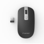 MOUSE USB OPTICAL WRL BLACK/SILVER MUSW-4B-06-BS GEMBIRD