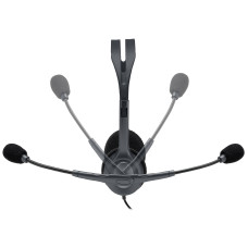 HEADSET STEREO H111/GREY 981-000593 LOGITECH