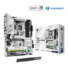 Mainboard, ASROCK, Intel Z890, LGA1851, ATX, Memory DDR5, Memory slots 4, Z890STEELLEGENDWIFI