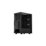 Case, ENDORFY, Ventum 200 ARGB, MidiTower, Case product features Transparent panel, Not included, ATX, MicroATX, MiniITX, Colour Black, EY2A014