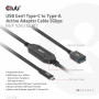 CABLE USB-C TO USB 10M/M/F CAC-1538 CLUB3D