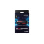 SSD, SAMSUNG, 990 PRO with Heatsink, 1TB, M.2, PCIE, NVMe, MLC, Write speed 6900 MBytes/sec, Read speed 7450 MBytes/sec, 2.3mm, TBW 600 TB, MTBF 1500000 hours, MZ-V9P1T0CW