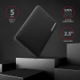 HDD ACC ENCLOSURE 2.5/USB3.2 EE25-SL AXAGON