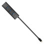 I/O HUB USB-C 4PORT CHARGING/0.4M HUE-S2C AXAGON