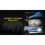 FLASHLIGHT LEP ULTRA-LONG/2000 LUMENS P40 NITECORE