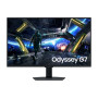 LCD Monitor, SAMSUNG, Odyssey G7, 32, Gaming, Panel IPS, 3840x2160, 16:9, 144Hz, 1 ms, Speakers, Swivel, Pivot, Height adjustable, Tilt, Colour Black, LS32DG702EUXDU
