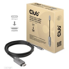 CABLE USB-C TO HDMI 3M/M/M CAC-1587 CLUB3D CABLE USB-C TO HDMI 3M/M/M CAC-1587 CLUB3D
