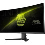 LCD Monitor, MSI, MAG 346CQ, 34, Gaming/Curved, Panel VA, 3440x1440, 16:9, 180 Hz, 1 ms, MAG346CQ