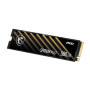 SSD, MSI, SPATIUM M461, 500 GB, M.2, PCI Express 4.0, NVMe Yes, Write speed 1700 MB/s, Read speed 4700 MB/s, MTBF 1500000 h, 110xTBW rating, Box, S78-440K260-P83