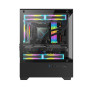 Case, GOLDEN TIGER, Raider SL-2, MiniTower, Case product features Transparent panel, Not included, Colour Black, RAIDERSL-2