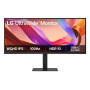LCD Monitor, LG, 34 , 3440 x 1440 pixels, Wide Quad HD, Native aspect ratio 21:9, LCD, Curved, 34U650A-B