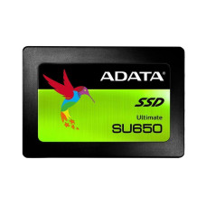 SSD, ADATA, SU650, 480GB, SATA 3.0, Write speed 450 MBytes/sec, Read speed 520 MBytes/sec, 2,5, TBW 280 TB, MTBF 2000000 hours, ASU650SS-480GT-R