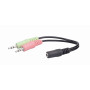 HEADSET GAMING/BLACK GHS-06 GEMBIRD