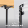 TV SET ACC CEILING MOUNT/32-80 BLACK N1L-B ONKRON