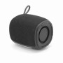 Portable Speaker, GEMBIRD, Black, Portable/Wireless, 1xUSB-C, Bluetooth, SPK-BT-LED-03-BK