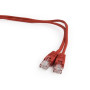 PATCH CABLE CAT5E UTP 0.5M/RED PP12-0.5M/R GEMBIRD