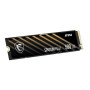 SSD, MSI, SPATIUM M461, 500 GB, M.2, PCI Express 4.0, NVMe Yes, Write speed 1700 MB/s, Read speed 4700 MB/s, MTBF 1500000 h, 110xTBW rating, Box, S78-440K260-P83