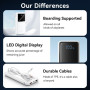 POWER BANK USB 10000MAH 22.5W/WHITE FHOW0 VENTION
