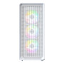 Case, MONTECH, X5, MidiTower, Case product features Transparent panel, Not included, Colour White, X5(W)