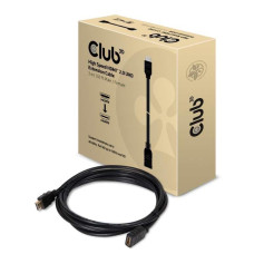 CABLE HDMI TO HDMI 3M/M/F CAC-1321 CLUB3D CABLE HDMI TO HDMI 3M/M/F CAC-1321 CLUB3D