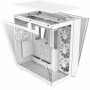 Case, NZXT, H9 FLOW, MidiTower, Case product features Transparent panel, Not included, ATX, MicroATX, MiniITX, Colour White, CM-H91FW-01