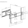 TV SET ACC WALL MOUNT 50-105/WM-105ST-01 GEMBIRD