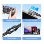 CABLE USB-C TO USB-C/1M GRAY TRAHF VENTION