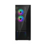 Case, ARCTIC, Xtender (Mirror Black), MidiTower, Case product features Transparent panel, Not included, Colour White, ACPCC00018A