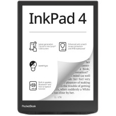 E-Reader, POCKETBOOK, InkPad 4, 7.8, 1872x1404, 1xAudio-Out, 1xUSB-C, Micro SD, Wireless LAN, Bluetooth, PB743G-U-WW