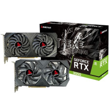 Graphics Card, BIOSTAR, NVIDIA GeForce RTX 3050, 6 GB, GDDR6, PCIE 4.0 16x, GPU 1042 MHz, Dual Slot Fansink, VN3516RF68