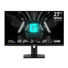 LCD Monitor, MSI, G274QPX, 27, Gaming, Panel IPS, 2560x1440, 16:9, 240Hz, Matte, 1 ms, Swivel, Pivot, Height adjustable, Tilt, Colour Black, G274QPX