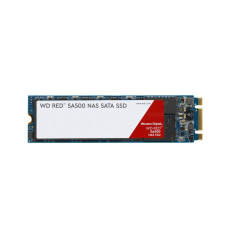 SSD, WESTERN DIGITAL, Red SA500, 500GB, M.2, SATA 3.0, Write speed 530 MBytes/sec, Read speed 560 MBytes/sec, 2.38mm, TBW 350 TB, MTBF 2000000 hours, WDS500G1R0B