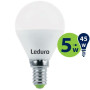 Light Bulb, LEDURO, Power consumption 5 Watts, Luminous flux 400 Lumen, 2700 K, 220-240 V, Beam angle 360 degrees, 21182