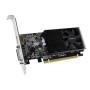 Graphics Card, GIGABYTE, NVIDIA GeForce GT 1030, 2 GB, GDDR4, 64 bit, PCIE 3.0 16x, Memory 2100 MHz, GPU 1177 MHz, Single Slot Fansink, 1xDVI-D, 1xHDMI, GV-N1030D4-2GL