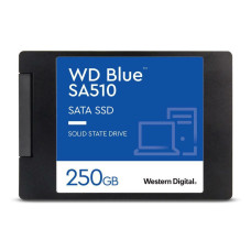 SSD,WESTERN DIGITAL,Blue SA510,250GB,SATA 3.0,Write speed 440 MBytes/sec,Read speed 555 MBytes/sec,2,5,TBW 100 TB,MTBF 1750000 hours,WDS250G3B0A