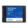 SSD, WESTERN DIGITAL, Blue SA510, 250GB, SATA 3.0, Write speed 440 MBytes/sec, Read speed 555 MBytes/sec, 2,5, TBW 100 TB, MTBF 1750000 hours, WDS250G3B0A