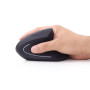 MOUSE USB OPTICAL WRL BLACK/ERGONOMIC MUSW-ERGO-01 GEMBIRD