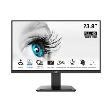 LCD Monitor, MSI, PRO MP2412, 23.8, Business, Panel VA, 1920x1080, 16:9, 100Hz, Matte, 4 ms, Tilt, Colour Black, PROMP2412