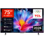 TV Set, TCL, 75 , 4K Ultra HD, 3840 x 2160 pixels, Flat, 16:9, QLED, 75P6L