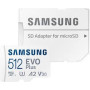 MEMORY MICRO SDXC EVO+ 512GB/V30 W/A MB-MC512SA/EU SAMSUNG