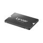 SSD, LEXAR, NS100, 256GB, SATA 3.0, Write speed 420 MBytes/sec, Read speed 520 MBytes/sec, 2,5, LNS100-256RB