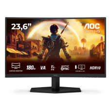 LCD Monitor, AOC, 23.6 , 1920 x 1080 pixels, Full HD, Native aspect ratio 16:9, LED, Curved, C24G42E