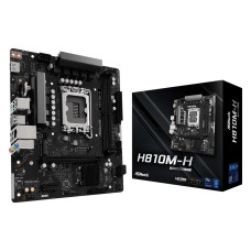 Mainboard, ASROCK, Intel H810, LGA1851, Micro-ATX, Memory DDR5, Memory slots 2, H810M-H