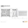 Case, BE QUIET, LIGHT BASE 900 DX, Tower, ATX, EATX, MicroATX, MiniITX, XL-ATX, Colour White, BGW70