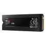 SSD, SAMSUNG, 990 PRO with Heatsink, 2TB, M.2, PCIE, NVMe, MLC, Write speed 6900 MBytes/sec, Read speed 7450 MBytes/sec, 2.3mm, TBW 1200 TB, MTBF 1500000 hours, MZ-V9P2T0GW