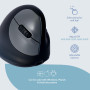 MOUSE USB OPTICAL BREAK/BLACK RGOHBRSWLBL R-GO TOOLS